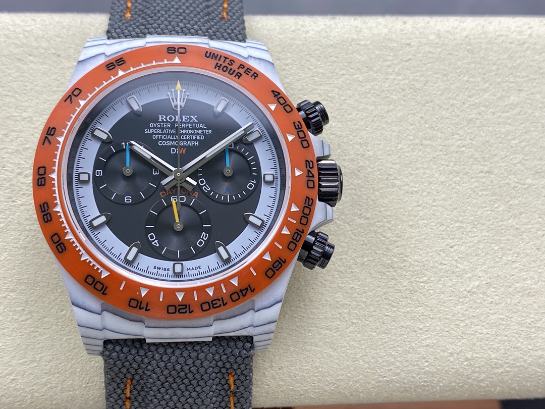 Rolex Daytona Cosmograph DiW Ocellaris Quartz Fibre 40mm Mens Watch